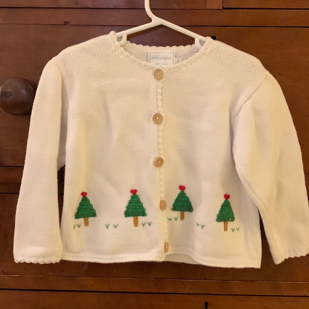 Little English Christmas sweater